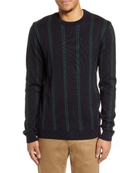 Topman Stripe Crewneck Sweater