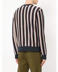 Kent & Curwen Striped Knitted Sweatshirt