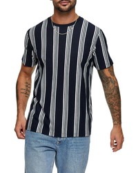 Topman Luke Stripe Pique T Shirt