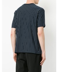 CK Calvin Klein Striped Pocket T Shirt