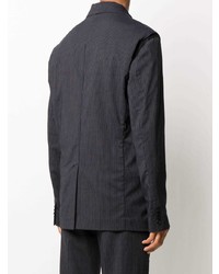 Opening Ceremony 2 In 1 Double Breasted Pinstriped Blazer