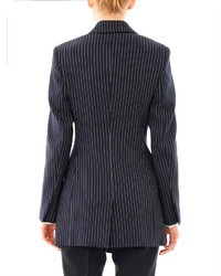 Stella McCartney Clarice Pinstripe Wool Blazer