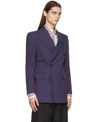 Vivienne Westwood Navy Classic Double Breasted Blazer