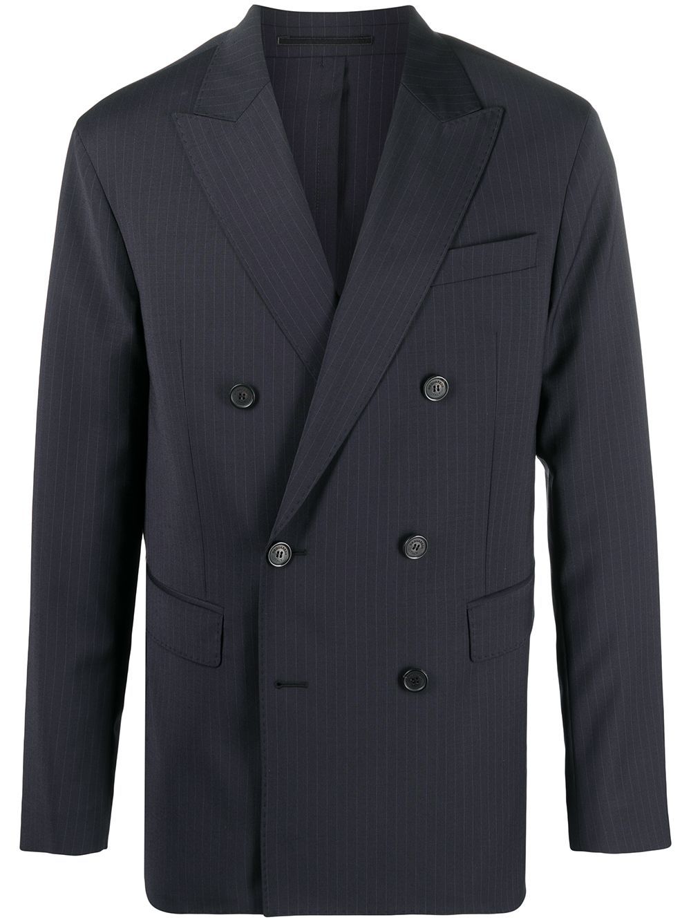 DSQUARED2 Pinstripe Double Breasted Jacket, $842 | farfetch.com | Lookastic