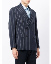 Polo Ralph Lauren Pinstriped Double Breasted Blazer