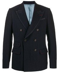 Gucci Pinstriped Double Breasted Blazer