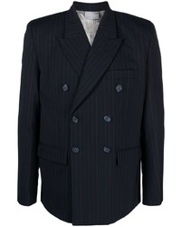 VTMNTS Pinstriped Double Breasted Blazer