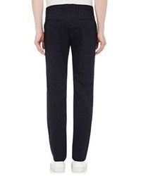Incotex Brushed Flat Front Trousers