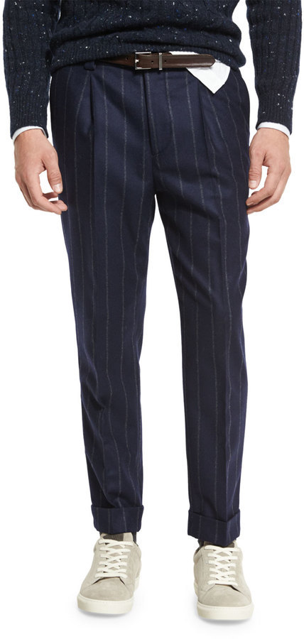 Chalk Stripe Pants | sacai Official Store