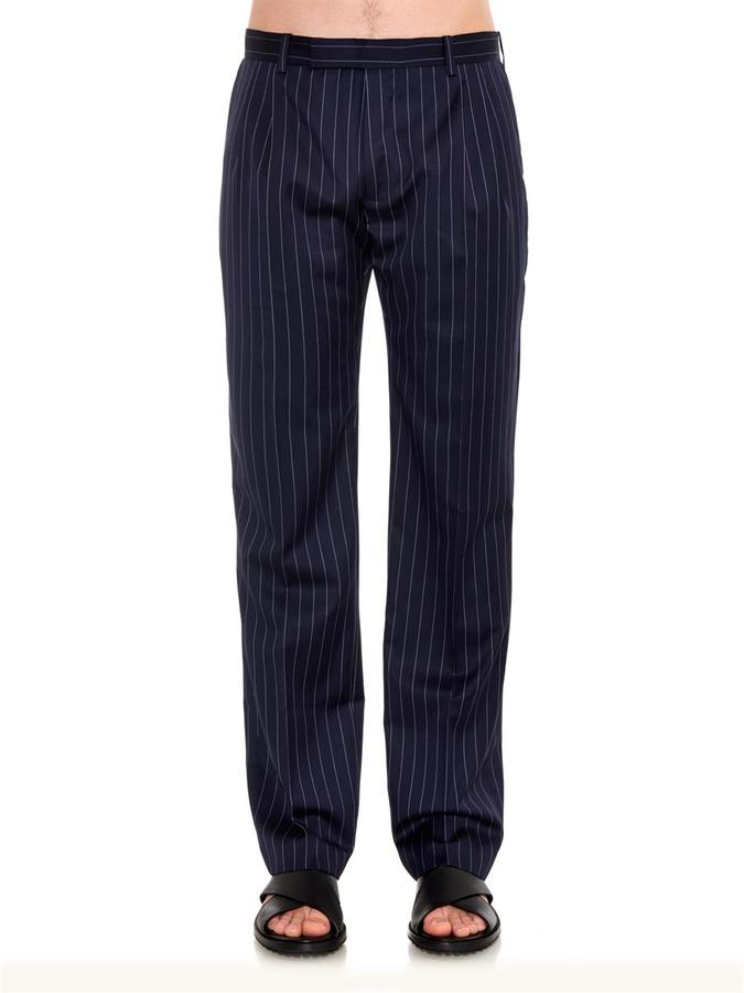 Womens Double Pleat Wool Trousers by Marni  Coltorti Boutique