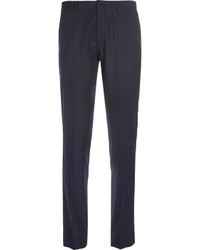J.Crew Ludlow Navy Pinstriped Wool Blend Suit Trousers
