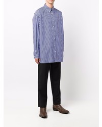 Acne Studios Relaxed Fit Striped Button Down Shirt