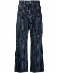 Marni Abstract Print Wide Leg Jeans