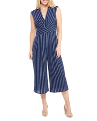 Maggy London Angie Rope Stripe Crop Jumpsuit
