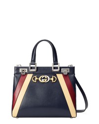 Gucci Small Zumi Tricolor Leather Bag