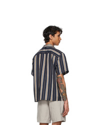 Rag and Bone Navy Striped Avery Shirt