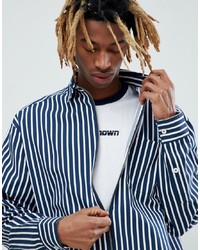 ASOS DESIGN Asos X Unknown London Oversized Striped Shirt