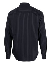 Sandro Pinstripe Long Sleeve Shirt