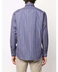 Paul & Shark Striped Long Sleeve Shirt