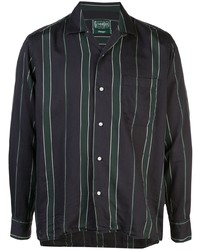 Gitman Vintage Striped Open Collar Shirt