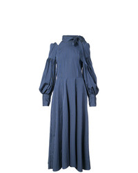 Jill Stuart Cold Shoulder Stripe Dress