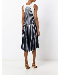 Chloé Vertical Stripe Midi Dress