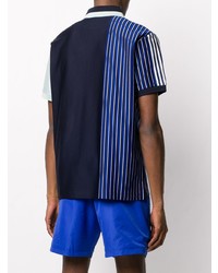 Paul Smith Striped Colour Block Polo Shirt