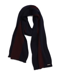 Ted Baker London Wootton Colorblock Wool Blend Scarf