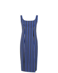 Reinaldo Lourenço Striped Midi Dress