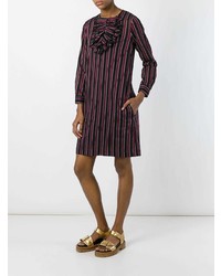 N°21 N21 Striped Longsleeved Dress