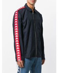 Paura Danilo X Kappa Striped Side Band Shirt Jacket