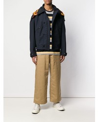 Junya Watanabe MAN Pinstripe Hooded Jacket