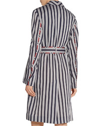 Tome Striped Cotton Shirt Dress