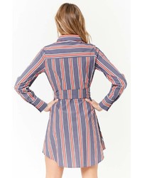 Forever 21 Striped Shirt Dress
