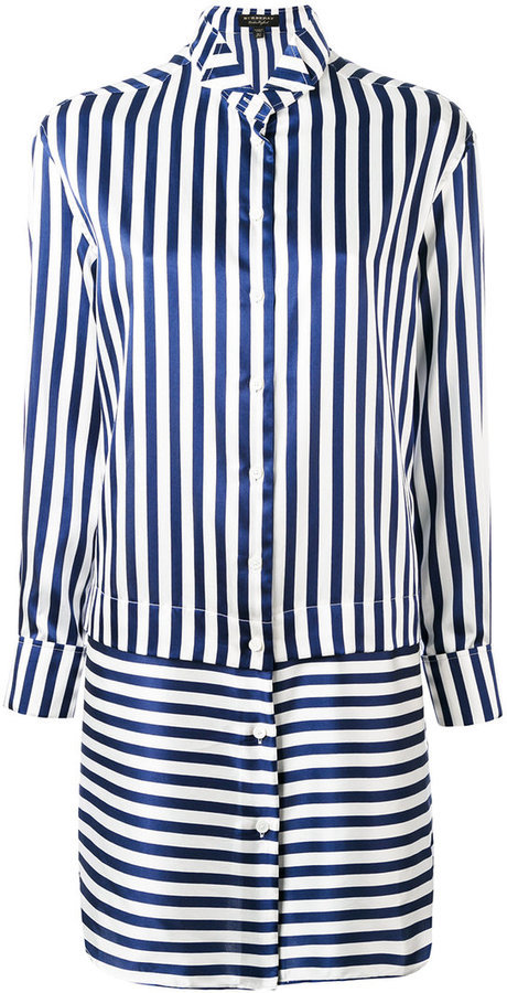 Burberry Striped Shirt Dress, $1,178  | Lookastic