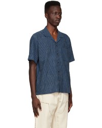 Karu Research Navy Cotton Shirt