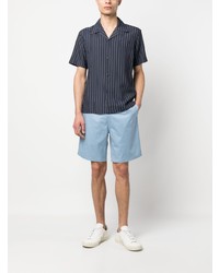 Sandro Short Sleeve Pinstripe Shirt