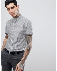 Process Black Short Sleeve Pinstripe Shirt