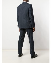 Isaia Pinstripe Blazer Suit