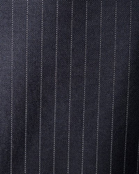 Hickey Freeman Pinstripe Two Button Suit Blue