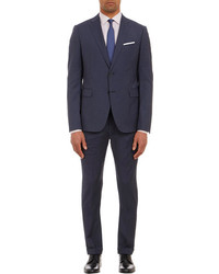 Armani Collezioni Shadow Stripe Worsted Two Button Suit