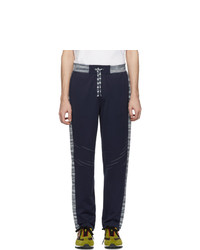 Missoni Navy And White Striped Lounge Pants