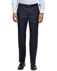 Brooks Brothers Milano Fit Three Piece Double Stripe 1818 Suit