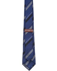 Alexander Olch Striped Silk Necktie