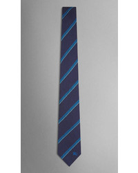 Burberry Collegiate Stripe Silk Tie
