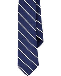 Barneys New York Diagonal Stripe Faille Neck Tie