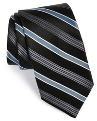 Michael Kors Michl Kors Mt Supery Stripe Woven Silk Tie