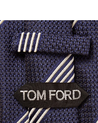 Tom Ford Striped Silk Jacquard Tie