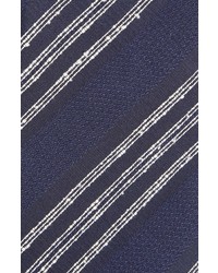 Alexander Olch Textured Stripe Silk Tie