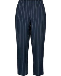 Future Ozbek Vintage Striped Cropped Trouser